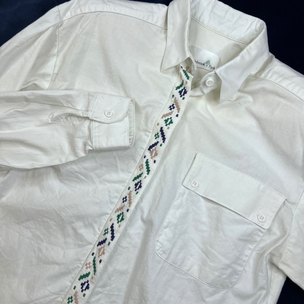 Vintage Middlebrook Park Women's Embroidered Button Shirt | Size 10 *SEE NOTE